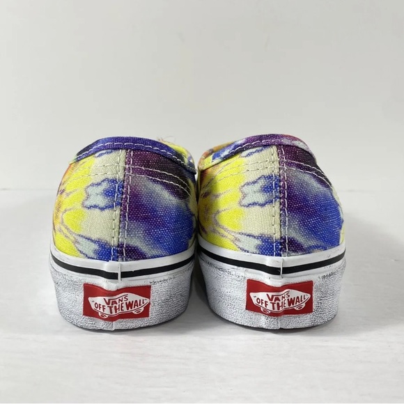 Vans Authentic Washed Tie Dye Sneakers - Picture 3 of 8